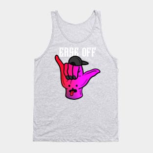 Ease OFF (hand sign with tongue out) Tank Top